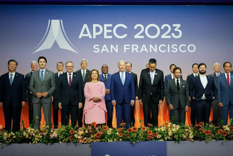 San Francisco during the Apec summit