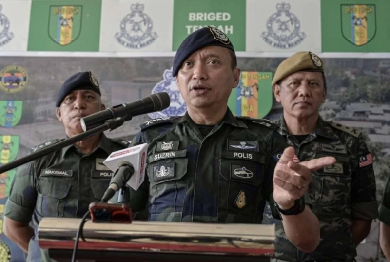 Man arrested with M4 rifles and ammunition at Thai border