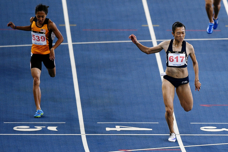 Vietnam’s sprint queen Le Tu Chinh ruled out of SEA Games 