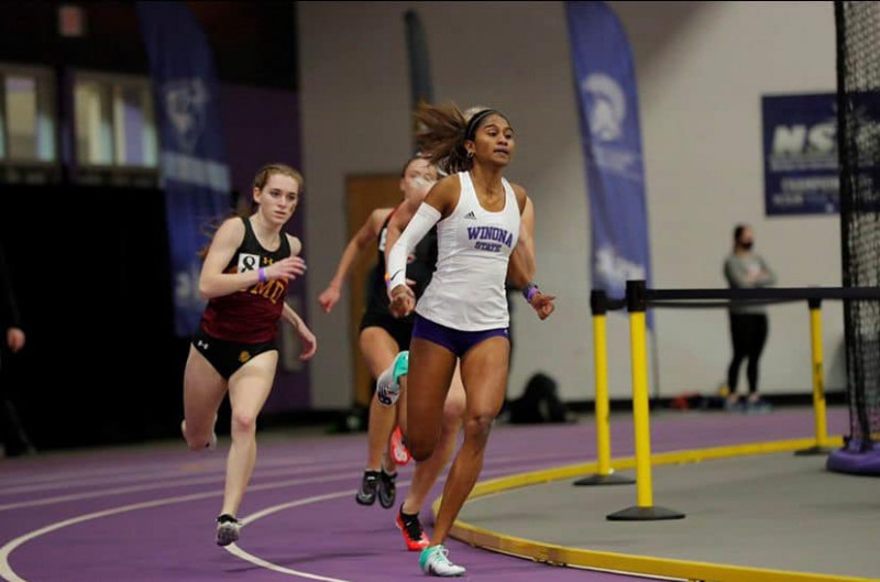 Shereen sets new 400m personal best again in the US