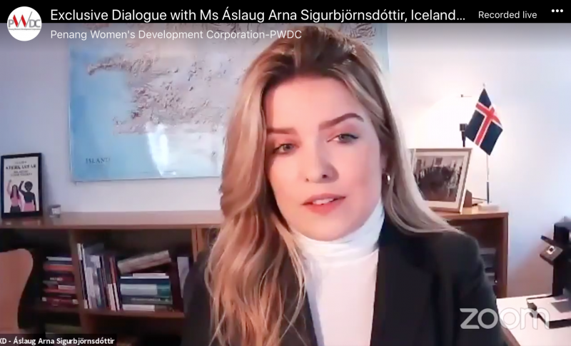 Ask for bigger roles: Iceland minister calls on women to join politics