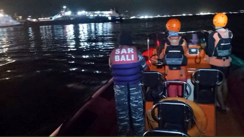 Four dead, 38 missing after ferry sinks near Indonesia's Bali