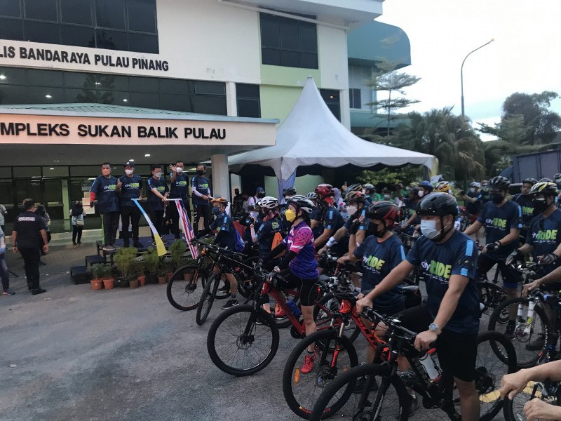 Penang City Day 2022 flags off 350 cyclists