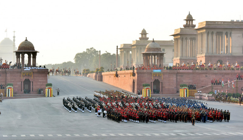 High drama at India-Pakistan border, every sundown