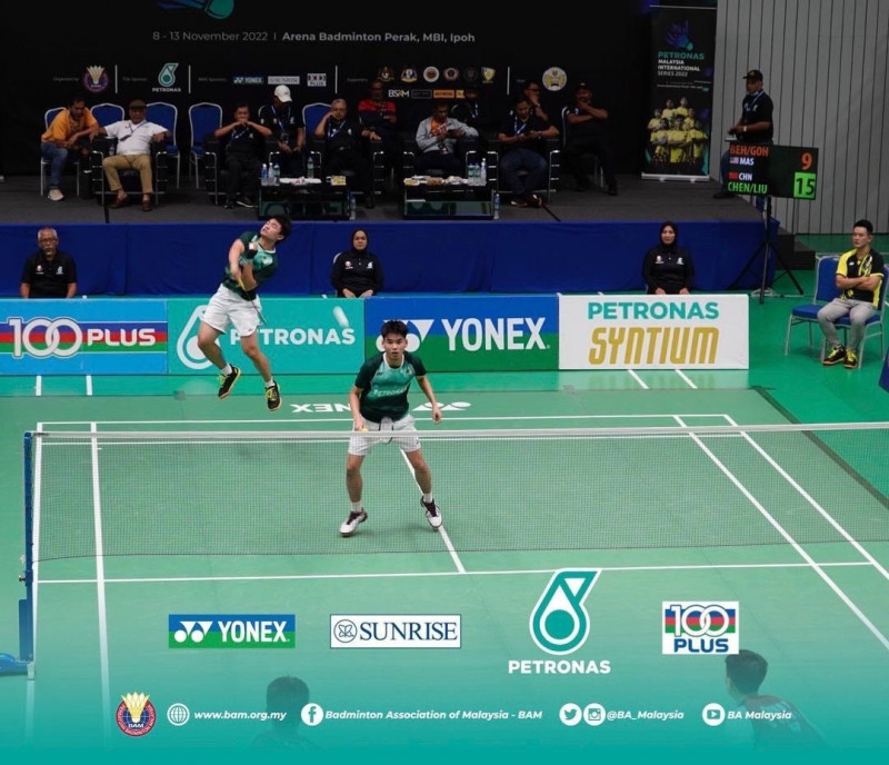 Shuttlers Chun Meng-Boon Zhe take runners-up spot in M’sia Int’l Series debut final