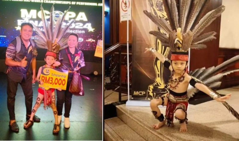 8-year-old Sarawakian to represent country in World Championship of Performing Arts 2024