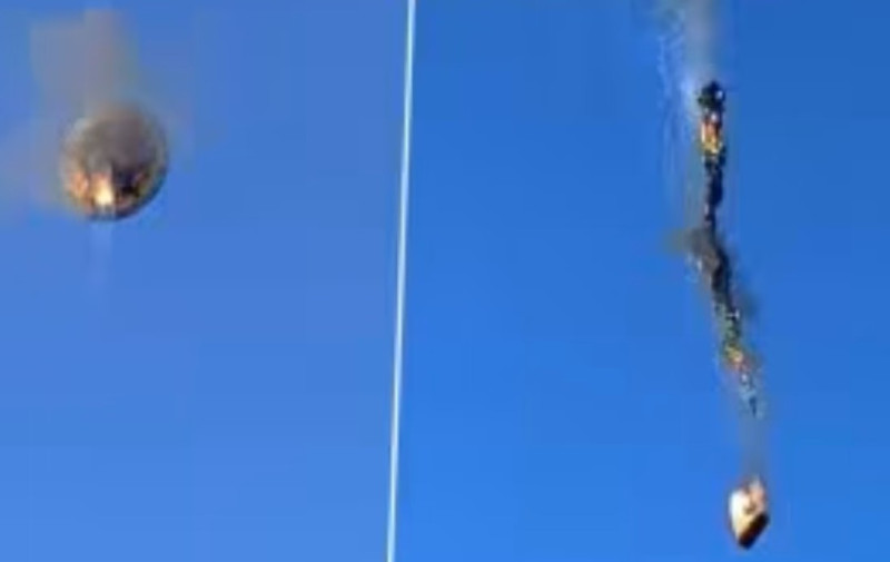 Hot-air balloon in Brazil catches fire and falls from the sky, killing 8 and injuring 13