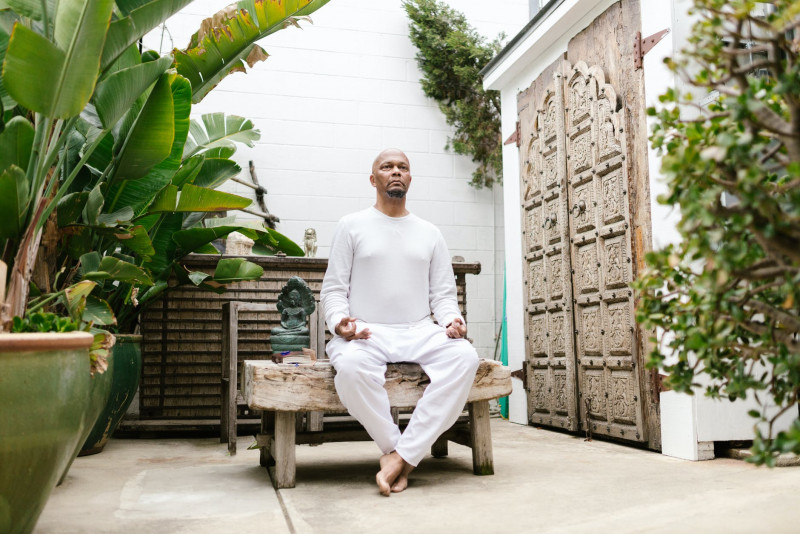 Chair Yoga helps release joint strains