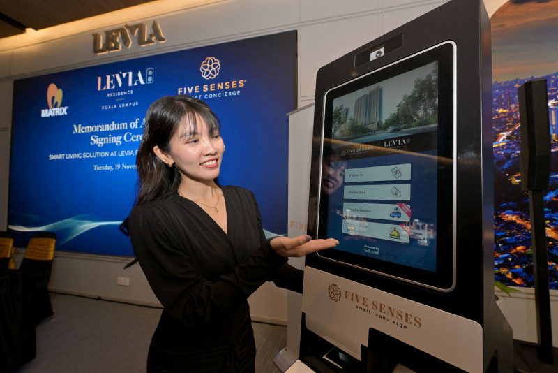 Matrix Concepts signs MoA for  first-ever Smart Concierge Services Kiosk in a residential development