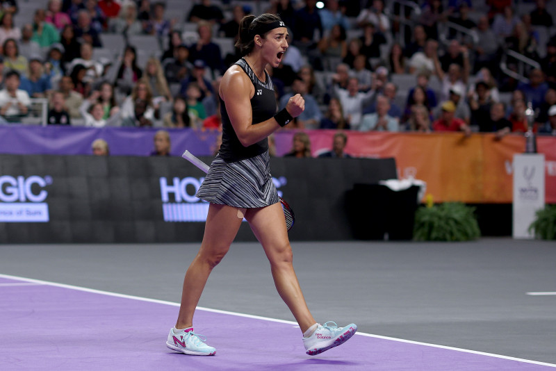 Garcia downs Sabalenka to seal WTA Finals victory