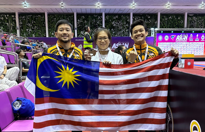 Malaysia clinch first jiu-jitsu medal at Asian Champs