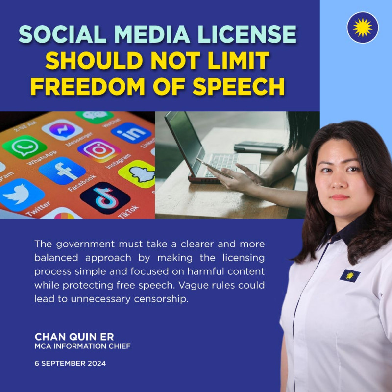 Social media licensing shouldn’t come at expense of freedom, says MCA