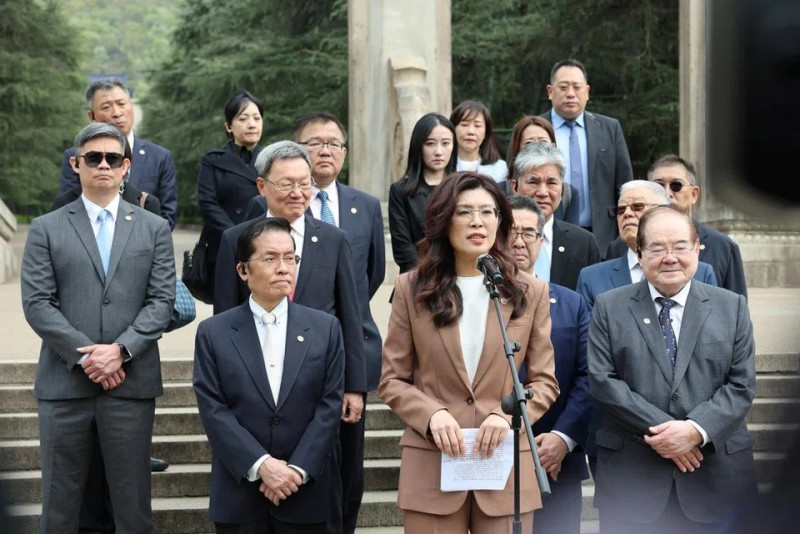 Taiwan Opposition envoy calls for peace in China visit amid rising military tensions