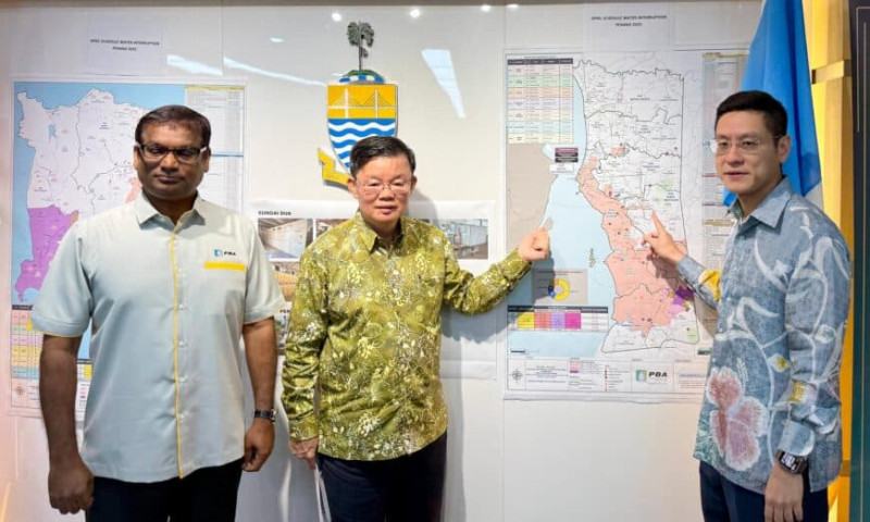 Penang completes major water infrastructure works, supply restoration underway
