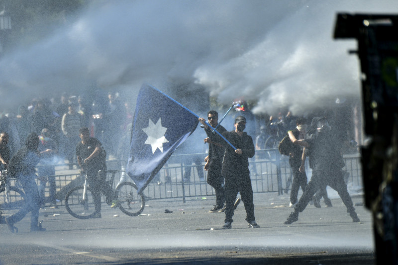 Fresh Protests Mark Third Anniversary Of Chile Revolt World The Vibes 