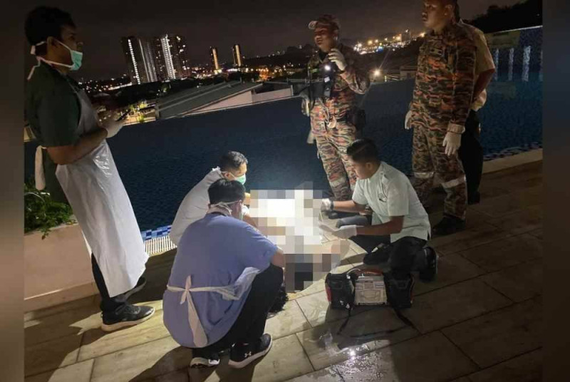China national found dead in condo swimming pool