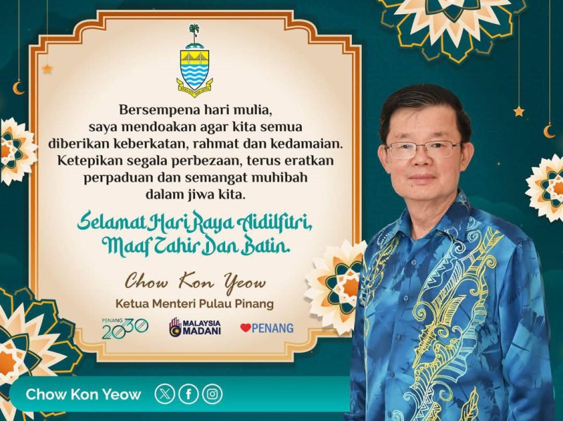 CM: Penang pledges continued support for Islamic development and education