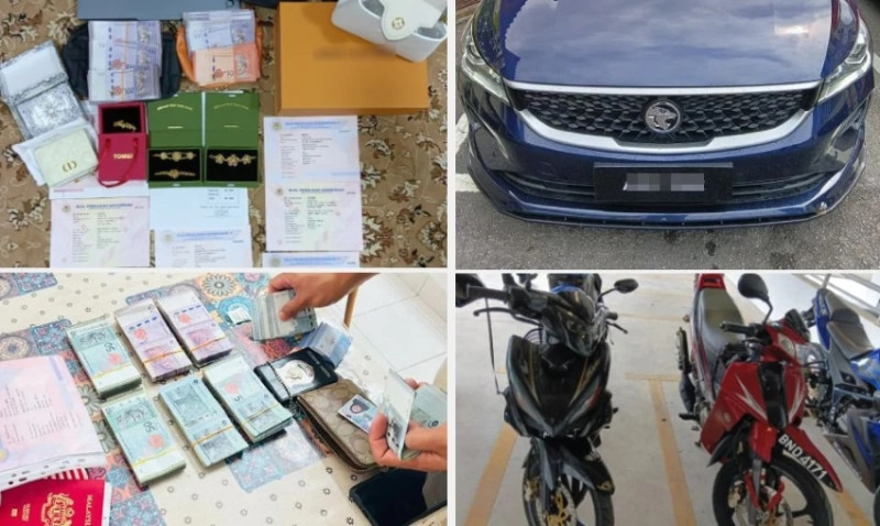 Mother, son among eight enforcement officers arrested in ‘counter setting’ syndicate crackdown