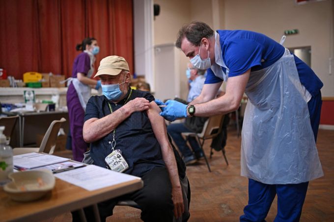 UK accelerates vaccinations with end of lockdown in sight