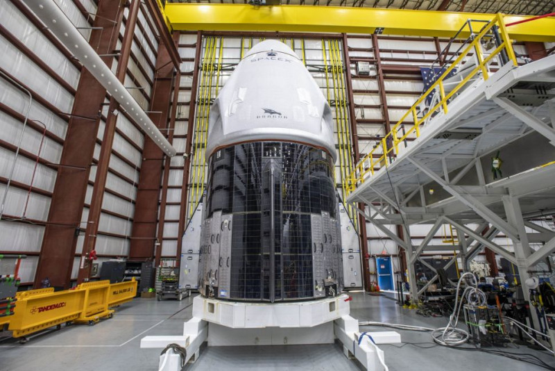 Astronauts prepare for weekend’s launch on SpaceX’s newest spacecraft