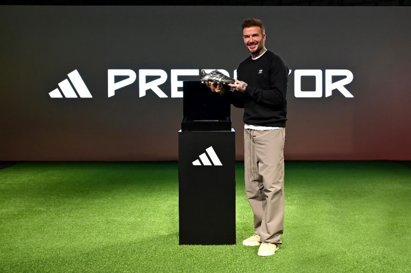  David Beckham launches Predator 24 in TRX