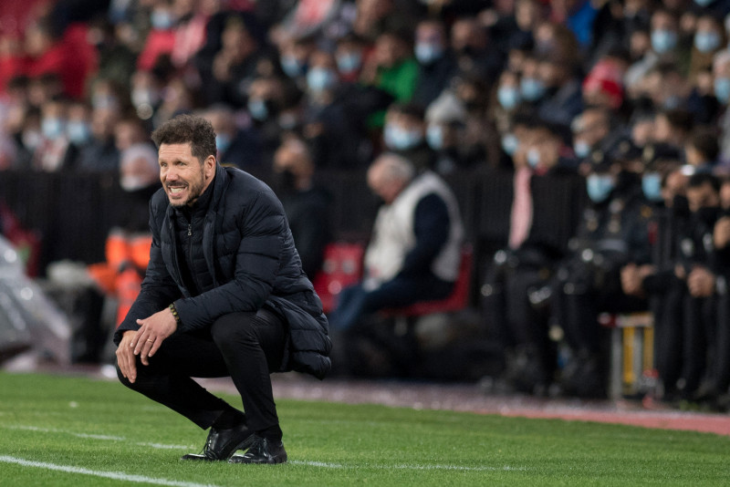 Atletico coach Simeone among five Covid cases at club