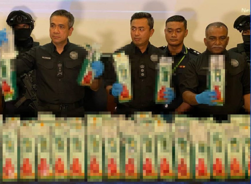 Cops seize RM13.6 million in drugs, arrest two in KL raid