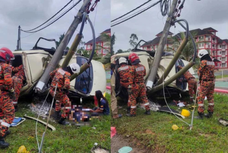 Two dead, six injured in Dungun MPV crash, including Pakistani national