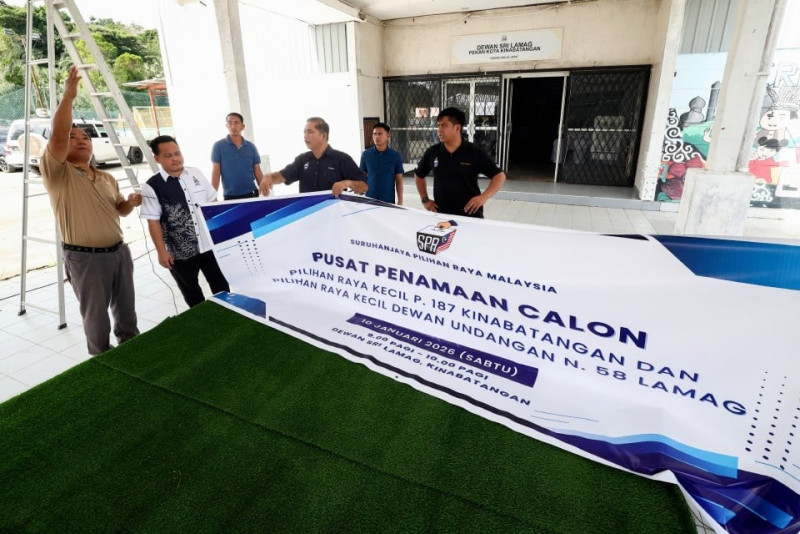 Preparations finalised for Kinabatangan and Lamag by-elections amid contingency plans for rain