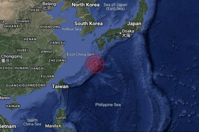 Magnitude 5.5 earthquake strikes Japan’s Ryukyu Islands