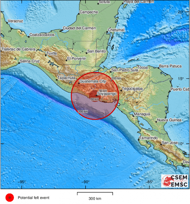 6.0 magnitude earthquake shakes El Salvador