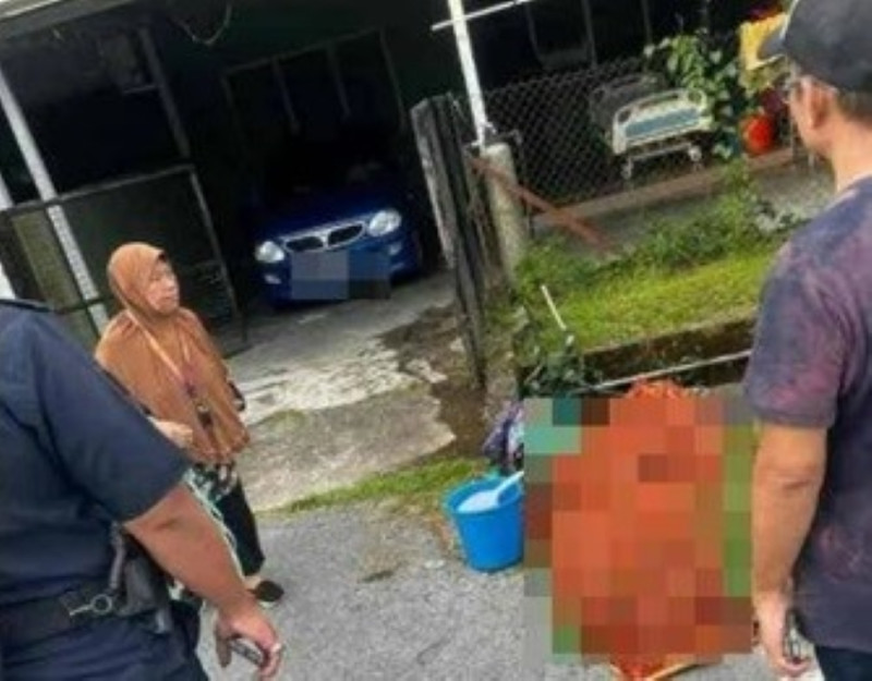 Elderly woman found dead in drain outside her home in Kuching