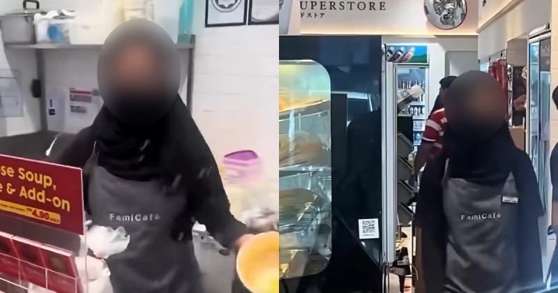 FamilyMart apologises over viral incident after being in hot soup (video)