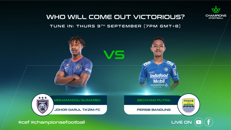 Football stars from Southeast Asia to ignite Champions eFootball
