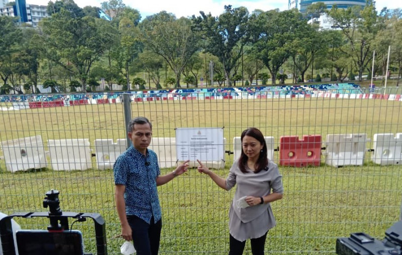 Is fence around Padang Merbok reaction to Malaysian Bar walk: MP