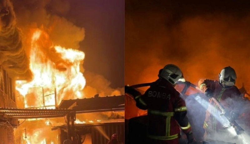 Dozens of homes destroyed in separate Sabah fires