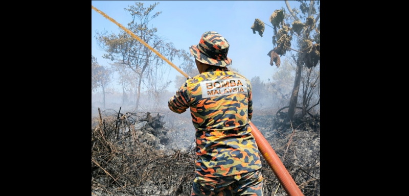 Forest fires spread again as dry hot weather intensifies and open burning persists