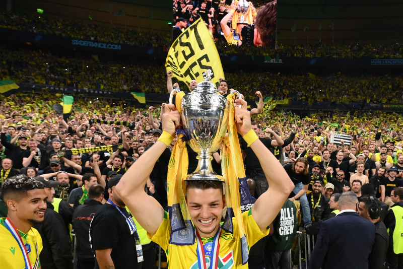 Nantes wins first French Cup in 22 years