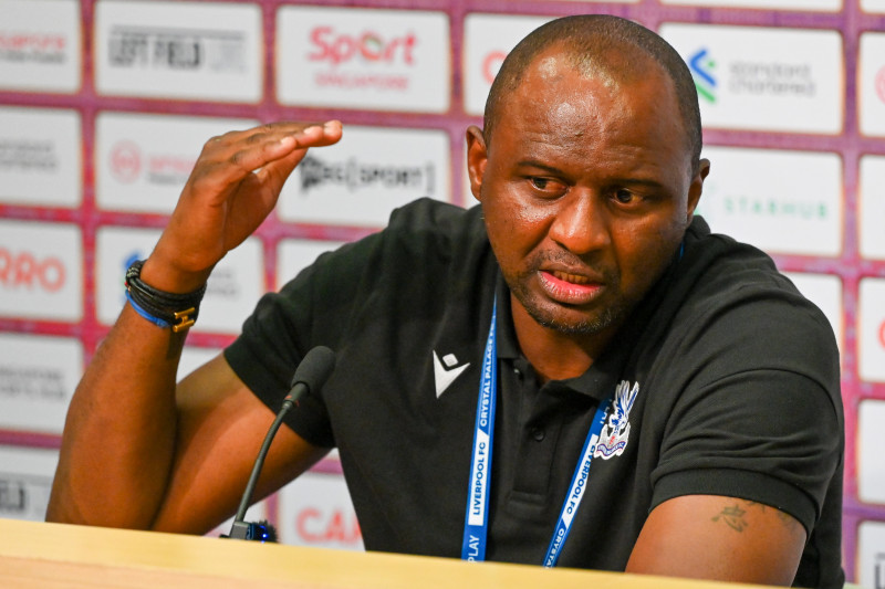 Palace boss Vieira throws support behind Doucoure over extortion claims