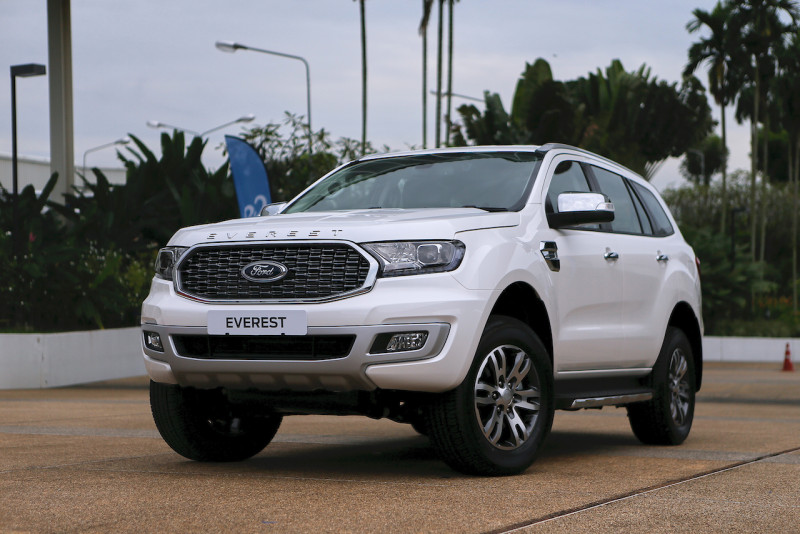 The Ford Everest has been retired from Malaysian showrooms