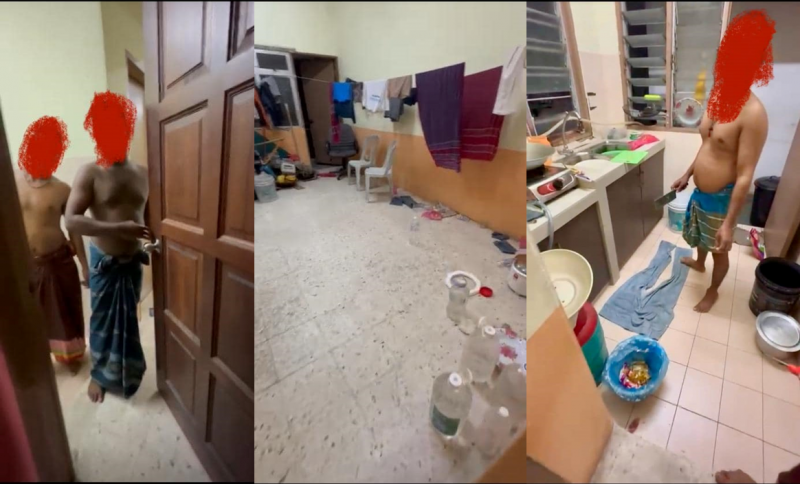 Man astonished to find friend’s apartment ‘taken over’ by foreigners