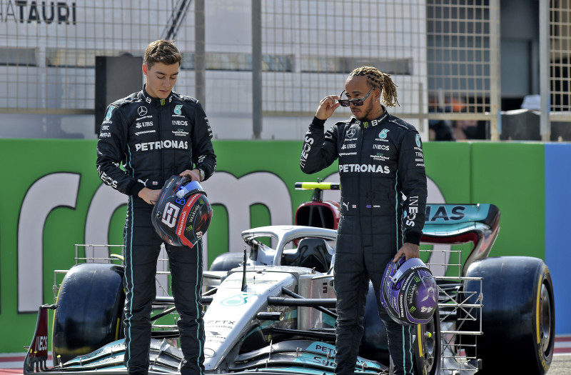 Hamilton ‘super-happy’ after strong practice showing in Spain