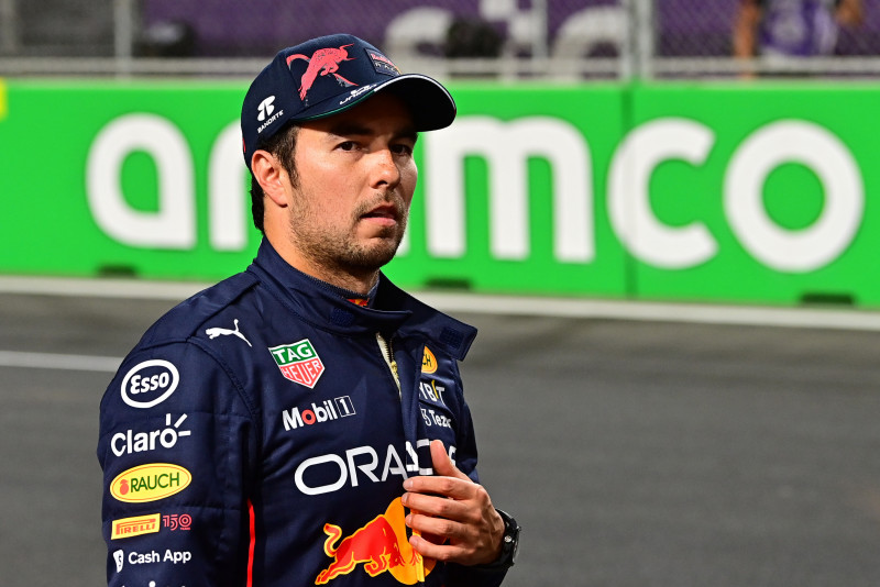 Perez earns first career pole in Jeddah 