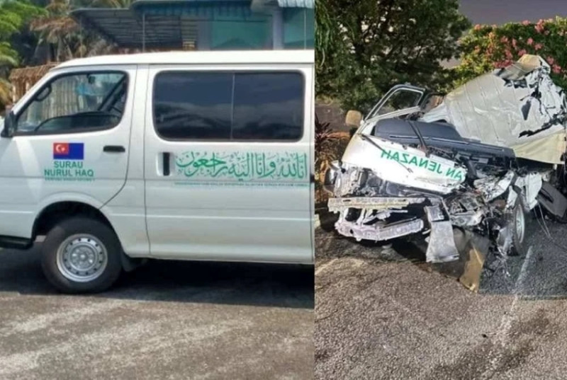 Brand new funeral van stolen and wrecked even before first use