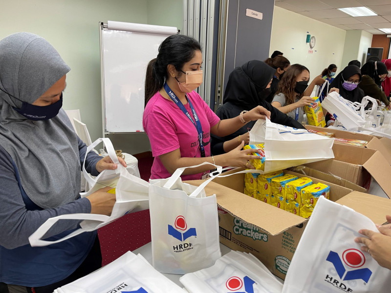 HRD Corp mobilises staff, volunteers to help clean up flood-stricken Hulu Langat