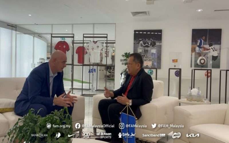 FAM, FIFA presidents meet in Doha, discuss M’sian football development