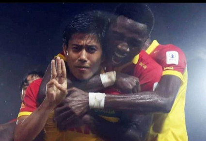 Myanmar footballer in M’sia punished over anti-coup salute