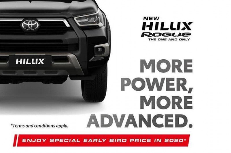 Toyota HILUX Rogue estimated price RM93,880-RM148,880