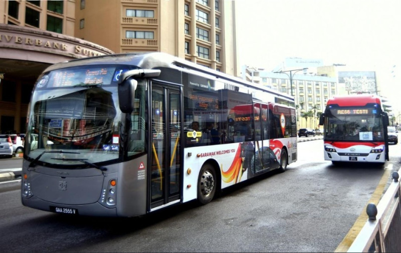 Six-year hydrogen bus trial under fire after Kuching services halted