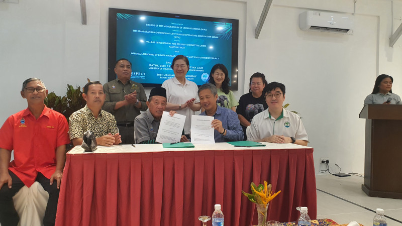 Saraya Corporation pledges RM1m to Kinabatangan elephant corridor
